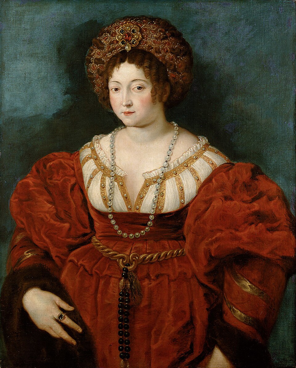 Isabella d'Este - Peter Paul Rubens