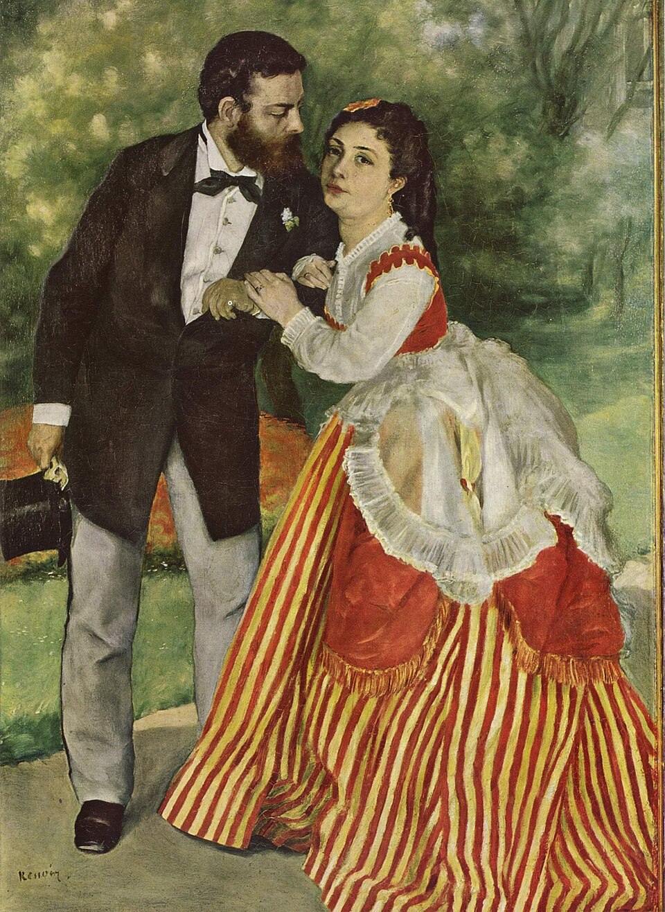 Porträt des Ehepaares Sisley - Pierre-Auguste Renoir