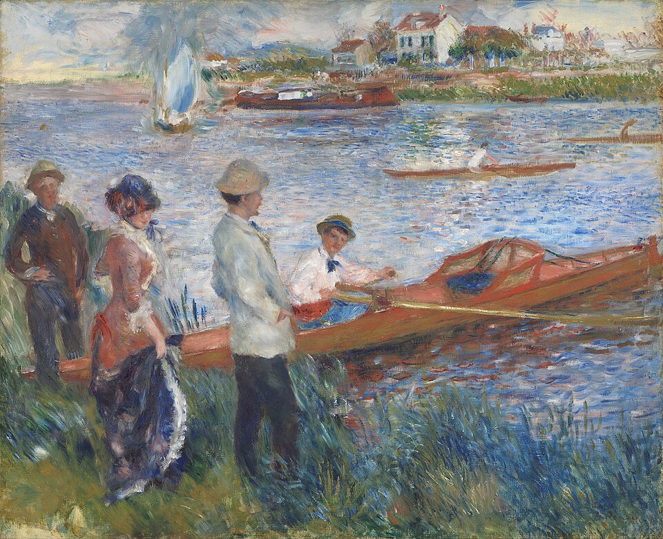Oarsmen at Chatou - Pierre-Auguste Renoir
