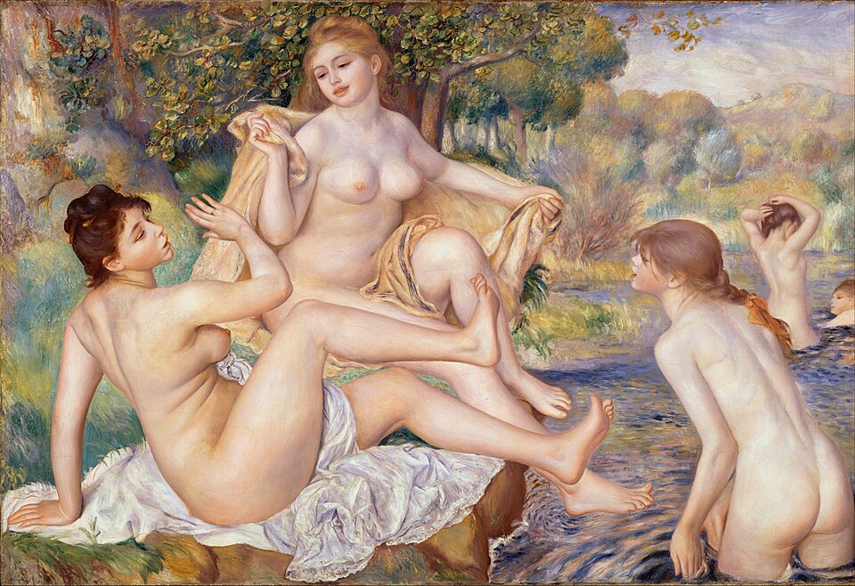 The Great Bathers - Pierre-Auguste Renoir