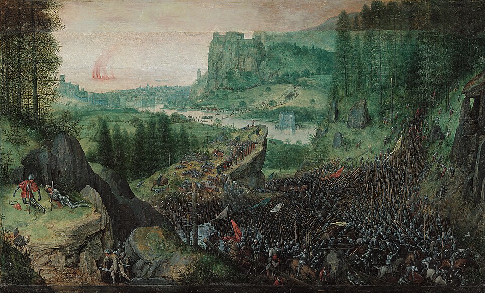 The Suicide of Saul - Pieter Bruegel the Elder