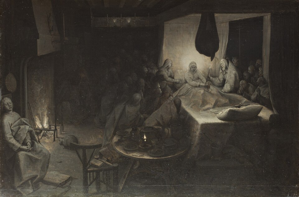 Death of the Virgin - Pieter Bruegel the Elder