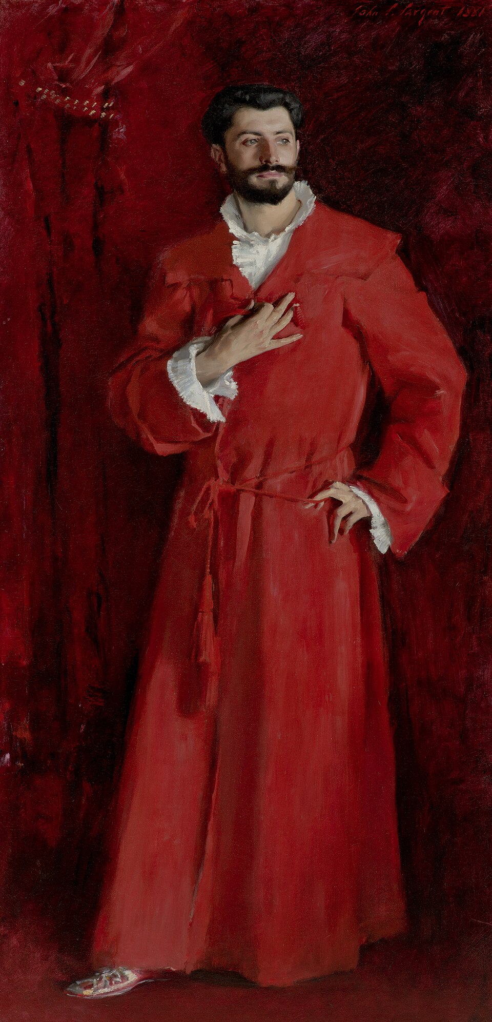 Doctor Samuel Jean Pozzi en casa - John Singer Sargent
