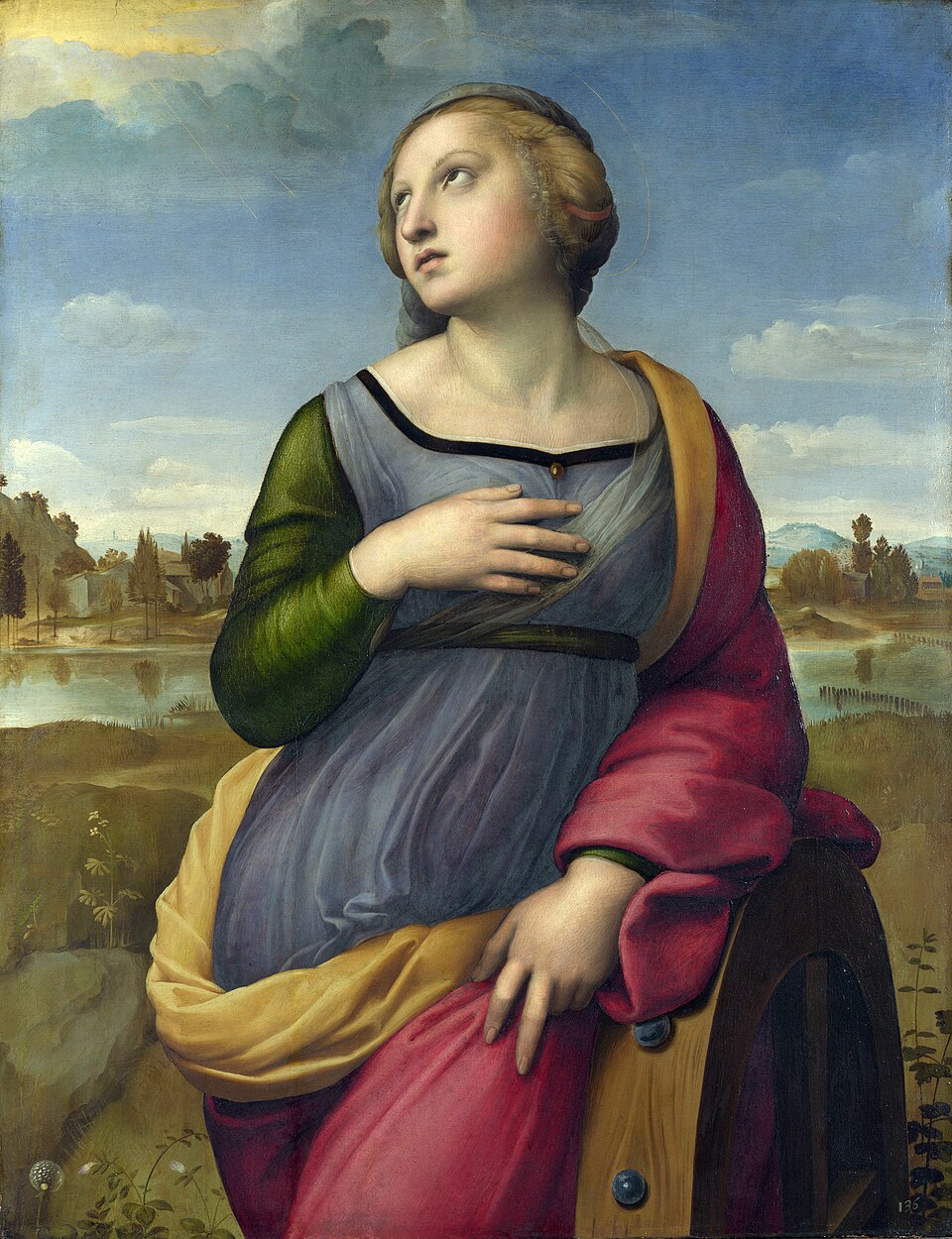 Saint Catherine of Alexandria - Raffaello