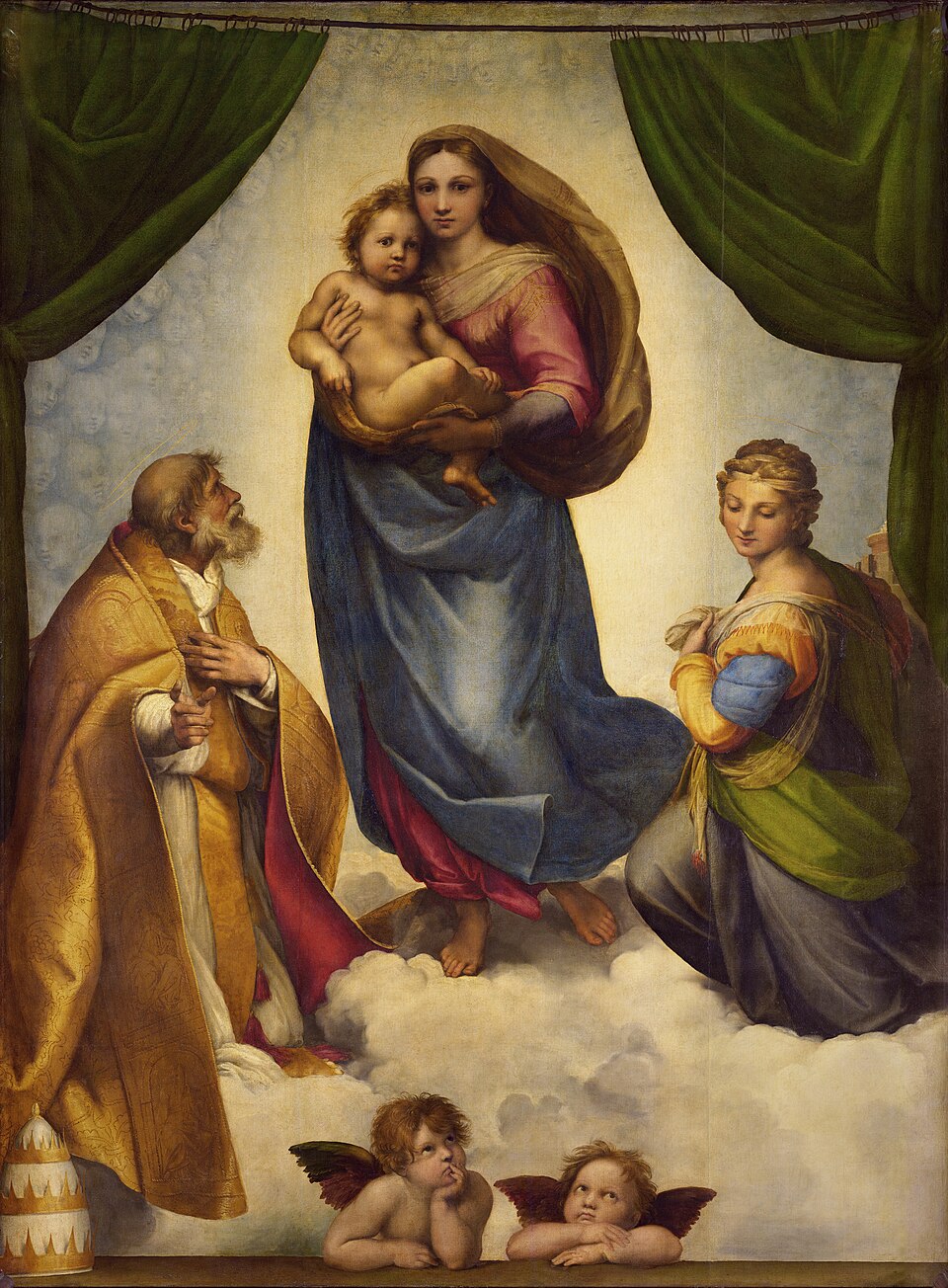 Sistine Madonna - Raphael