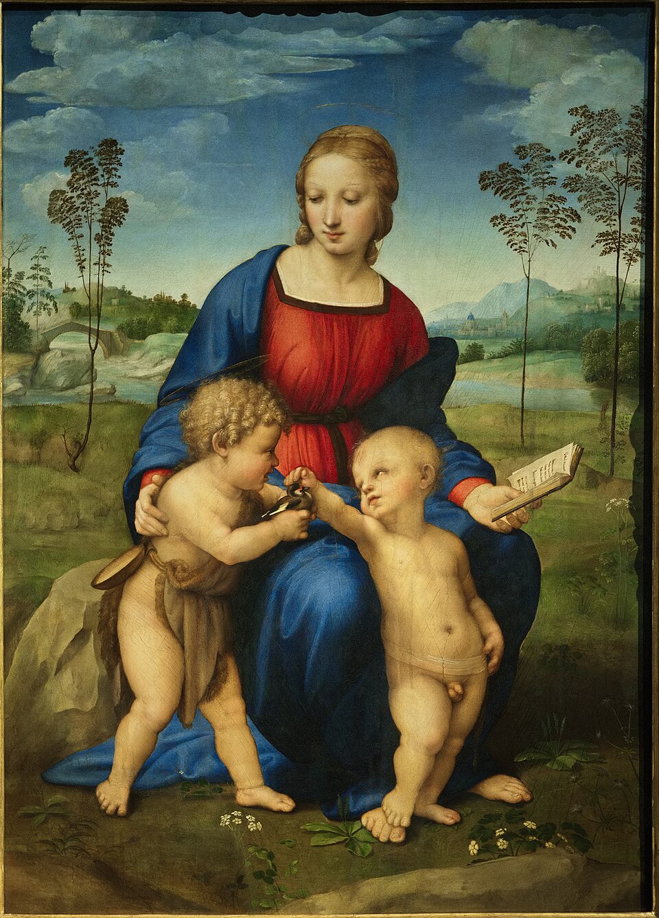 Madonna of the Goldfinch - Raphael
