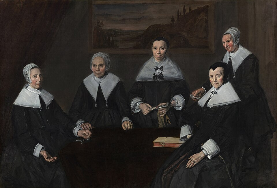 Regentesses of the Old Men's Alms House - Frans Hals