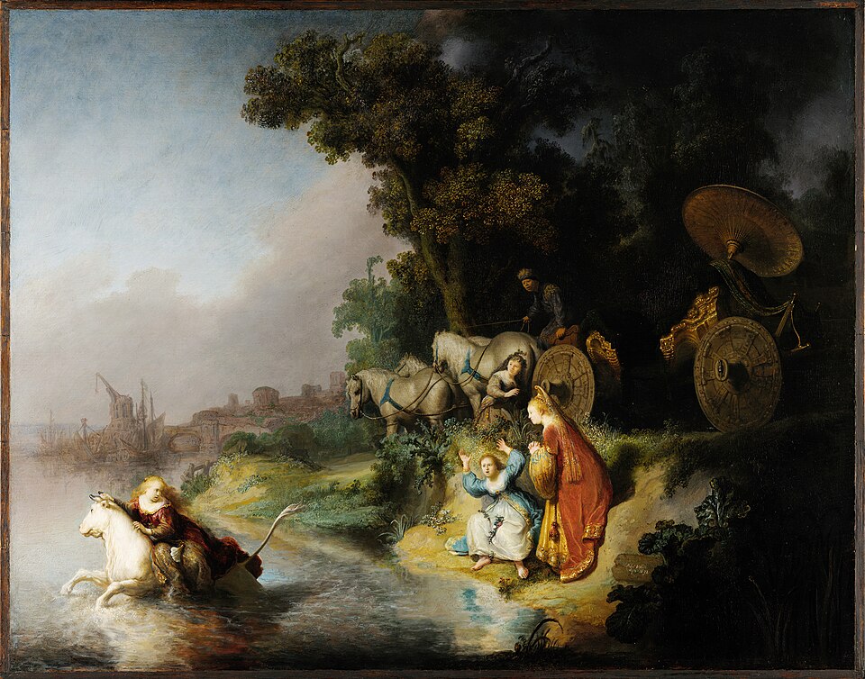 Sự bắt cóc của Europa - Rembrandt van Rijn