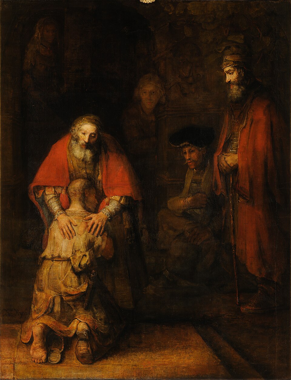 Die Rückkehr des verlorenen Sohnes - Rembrandt van Rijn
