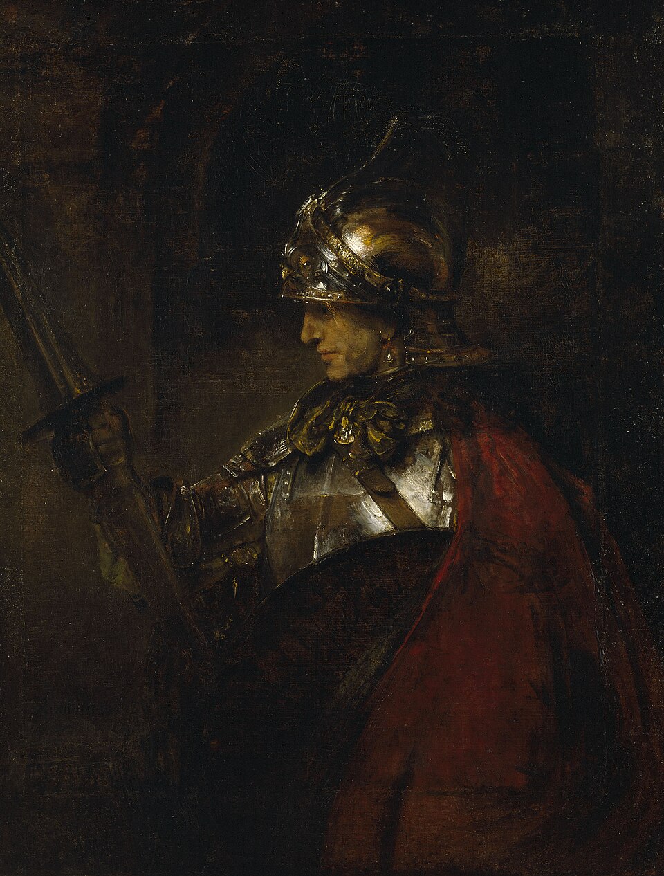 Man in Armour - Rembrandt van Rijn