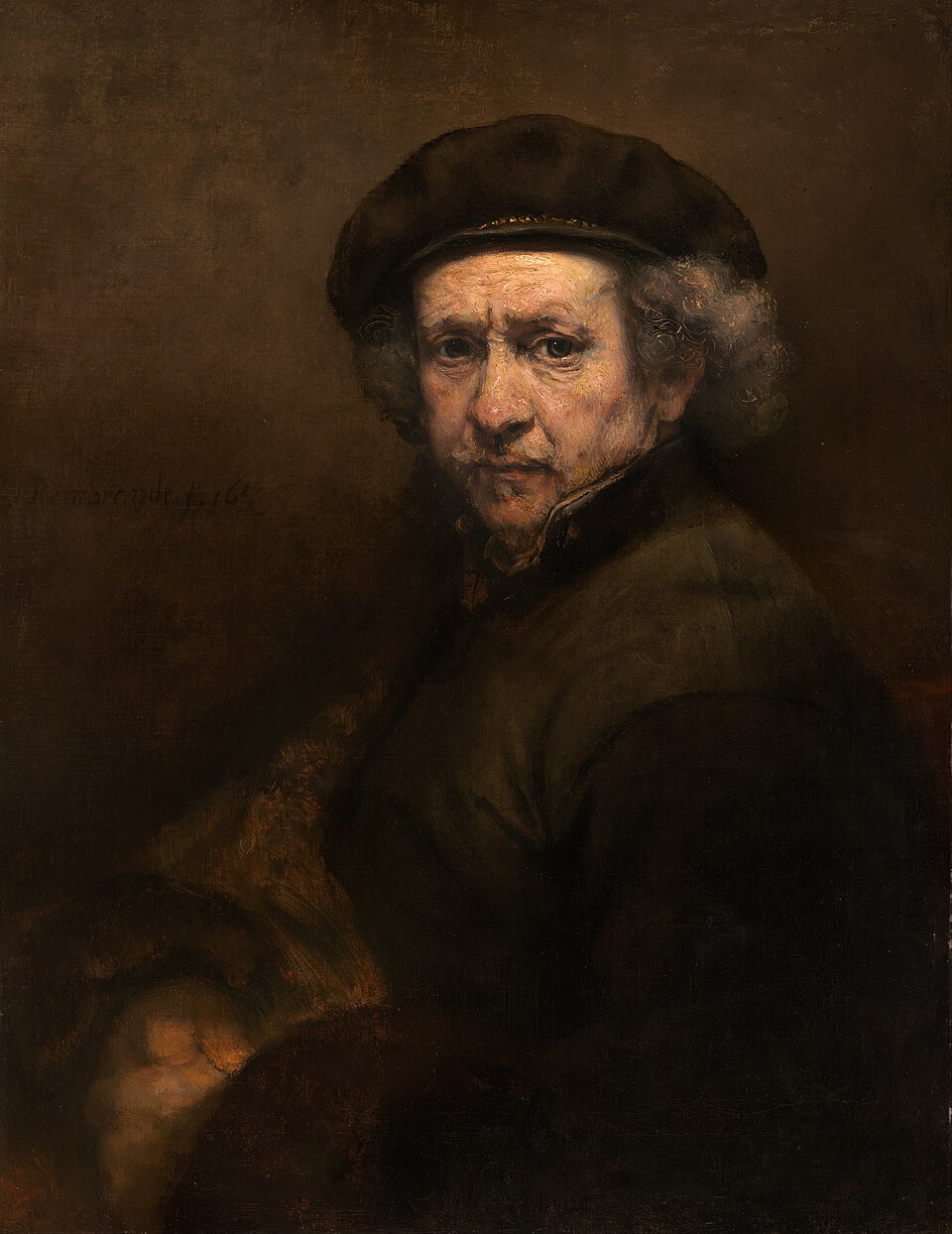 Autorretrato - Rembrandt van Rijn