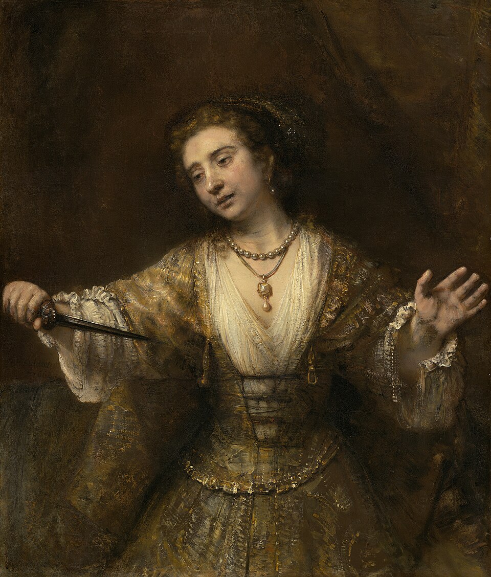 Lucretia - Rembrandt van Rijn