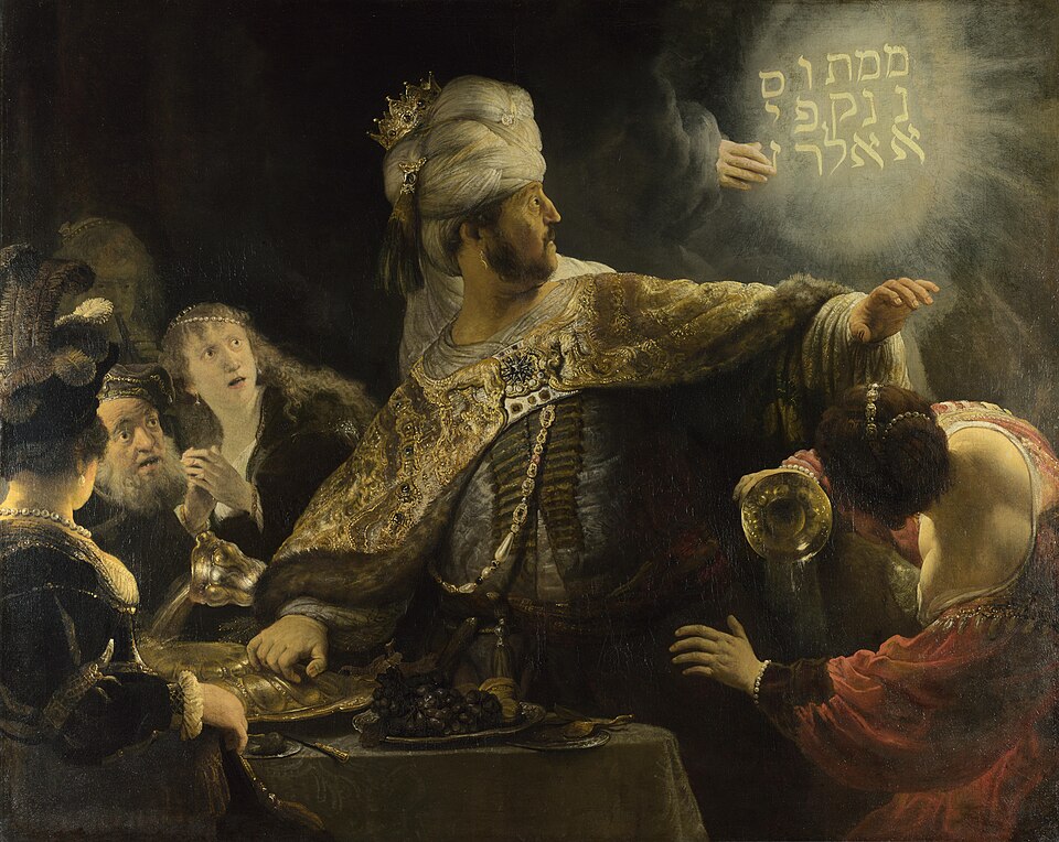 Tiệc của Belsasar - Rembrandt van Rijn