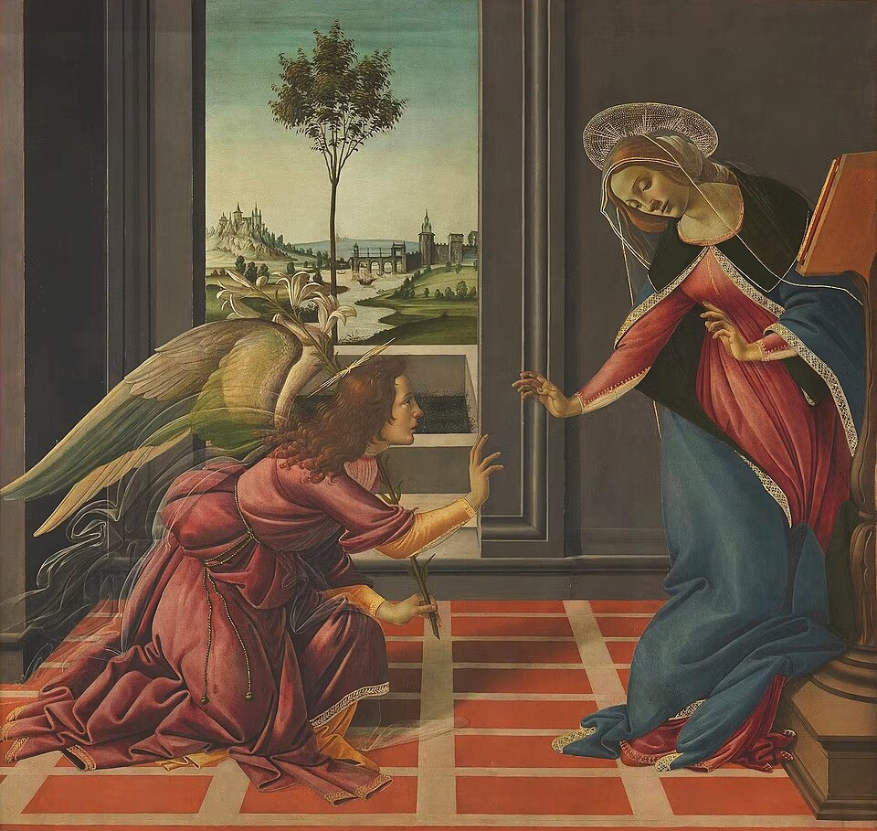 Cestello Annunciation - Sandro Botticelli