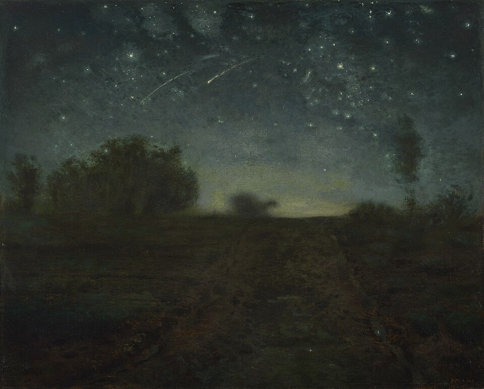 Nuit étoilée - Jean-François Millet