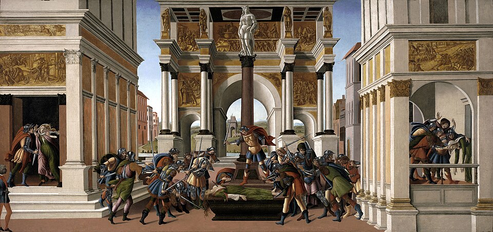 The Story of Lucretia - Sandro Botticelli