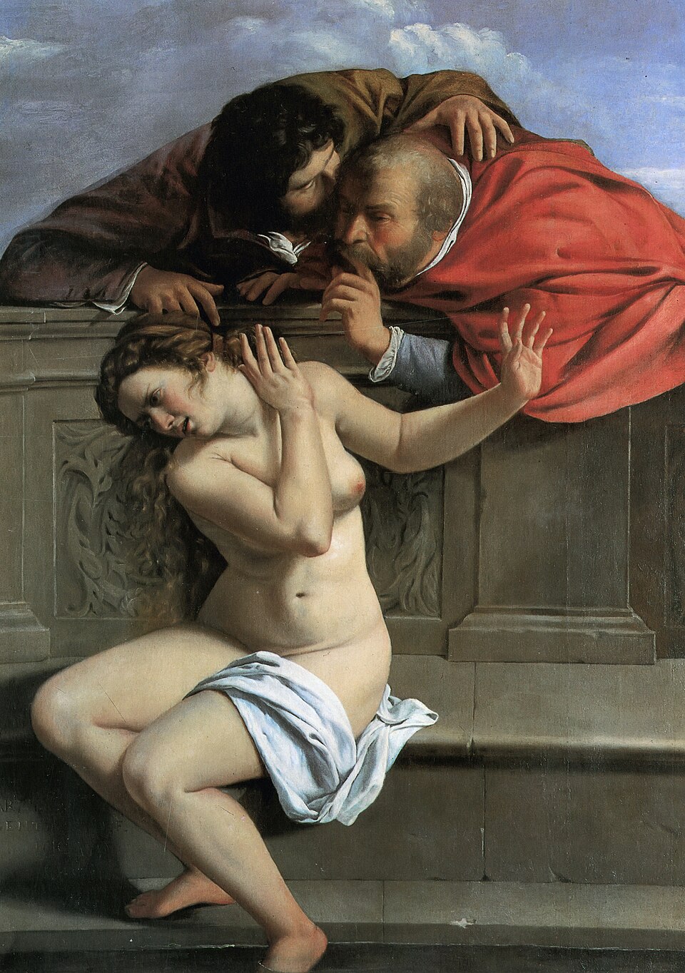 Susana y los viejos - Artemisia Gentileschi
