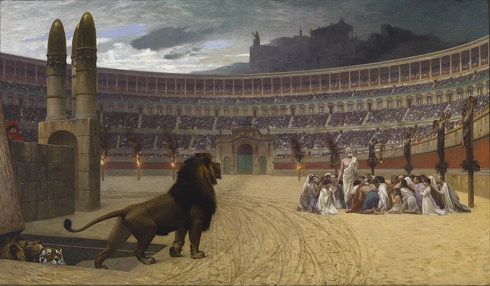 The Christian Martyrs' Last Prayer - Jean-Léon Gérôme