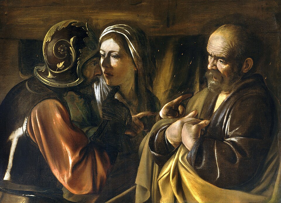 Le Reniement de saint Pierre - Caravaggio
