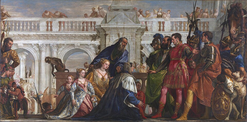 The Family of Darius Before Alexander - Paolo Veronese