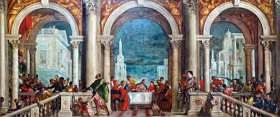 The Feast in the House of Levi - Paolo Veronese