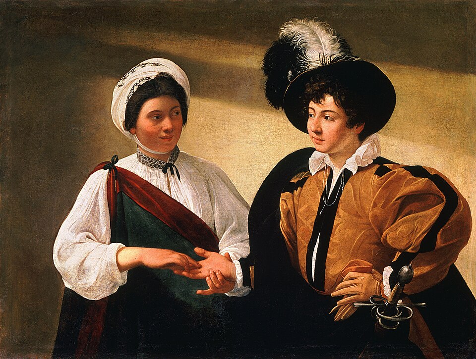 Die Wahrsagerin - Caravaggio