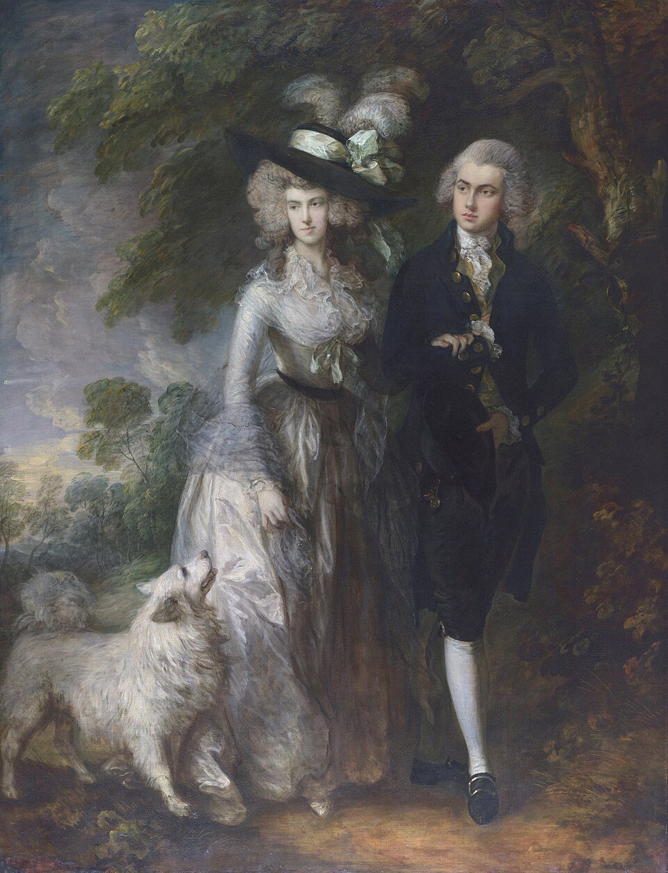 Mr and Mrs William Hallett - Thomas Gainsborough