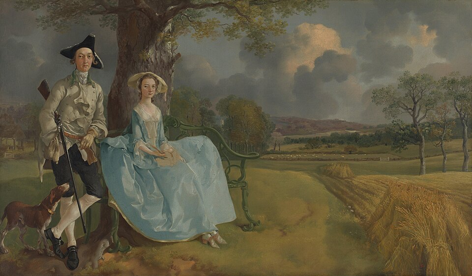 Mr and Mrs Andrews - Thomas Gainsborough