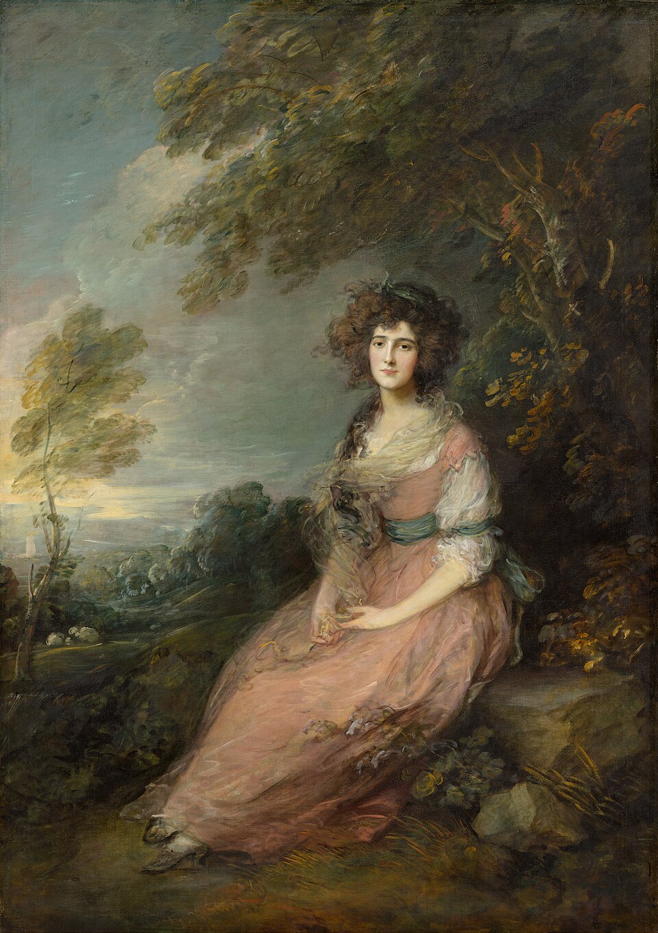 Mrs. Richard Brinsley Sheridan - Thomas Gainsborough