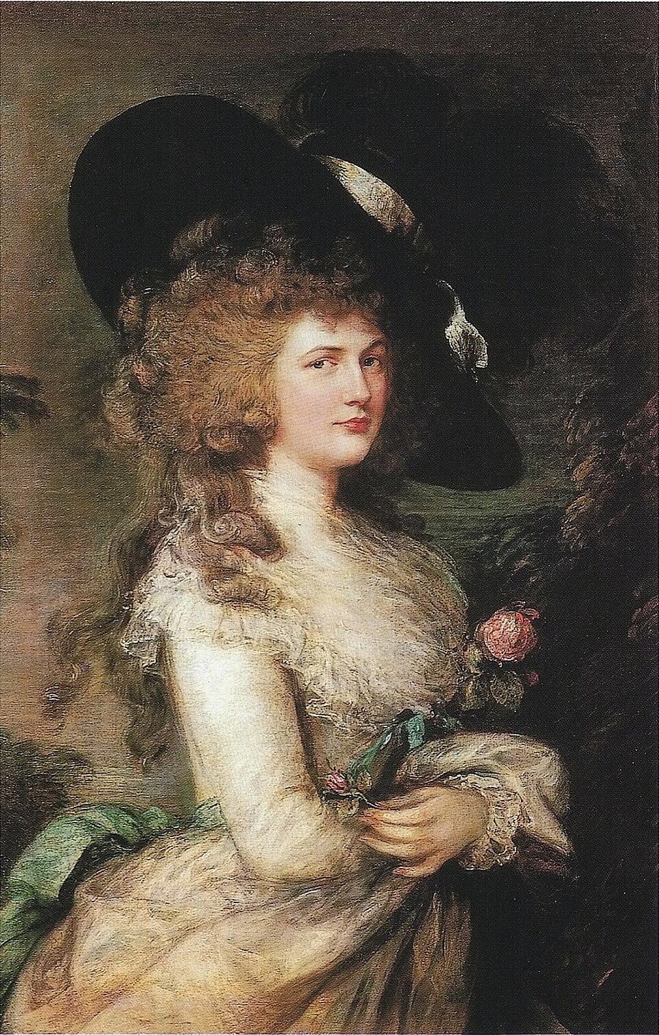 Portrait of Georgiana, Duchess of Devonshire - Thomas Gainsborough