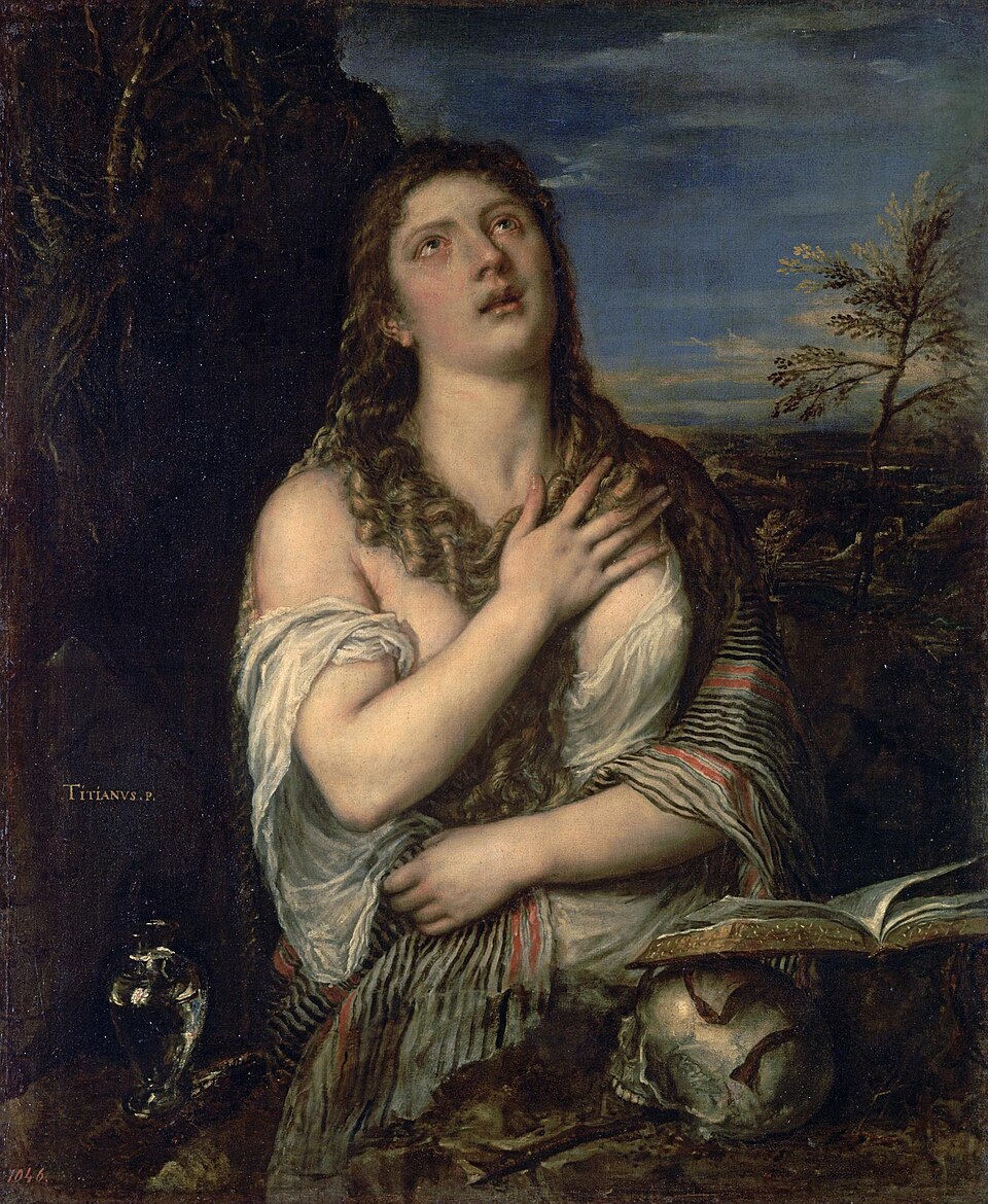 Büßende Hl. Maria Magdalena - Tizian