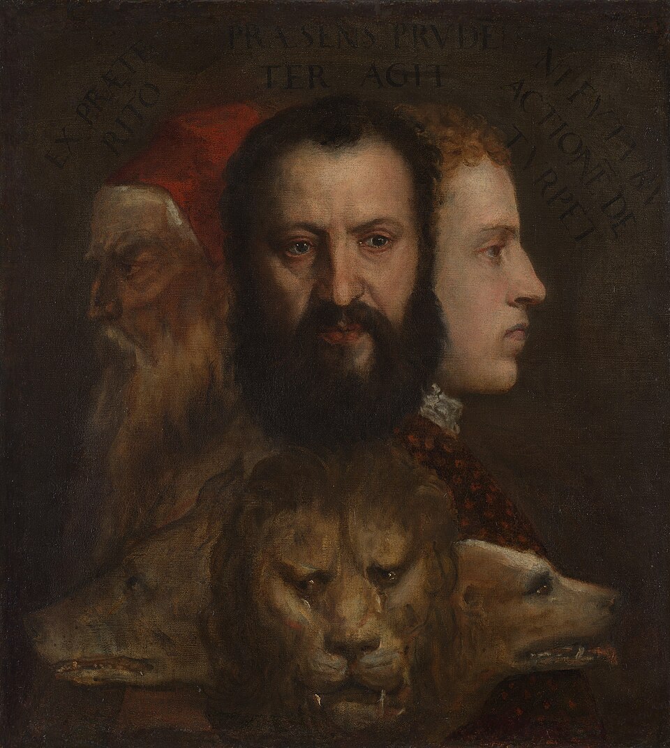 Allegory of Prudence - Tiziano Vecelli