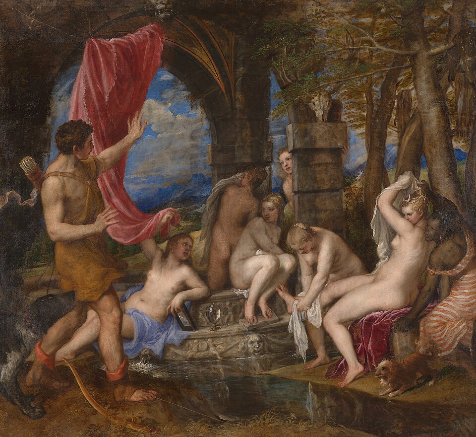 Diana and Actaeon - Tiziano Vecelli