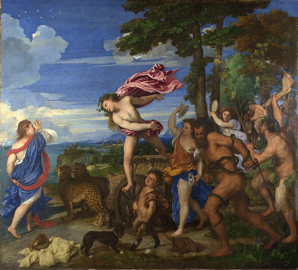 Bacchus and Ariadne - Tiziano Vecelli
