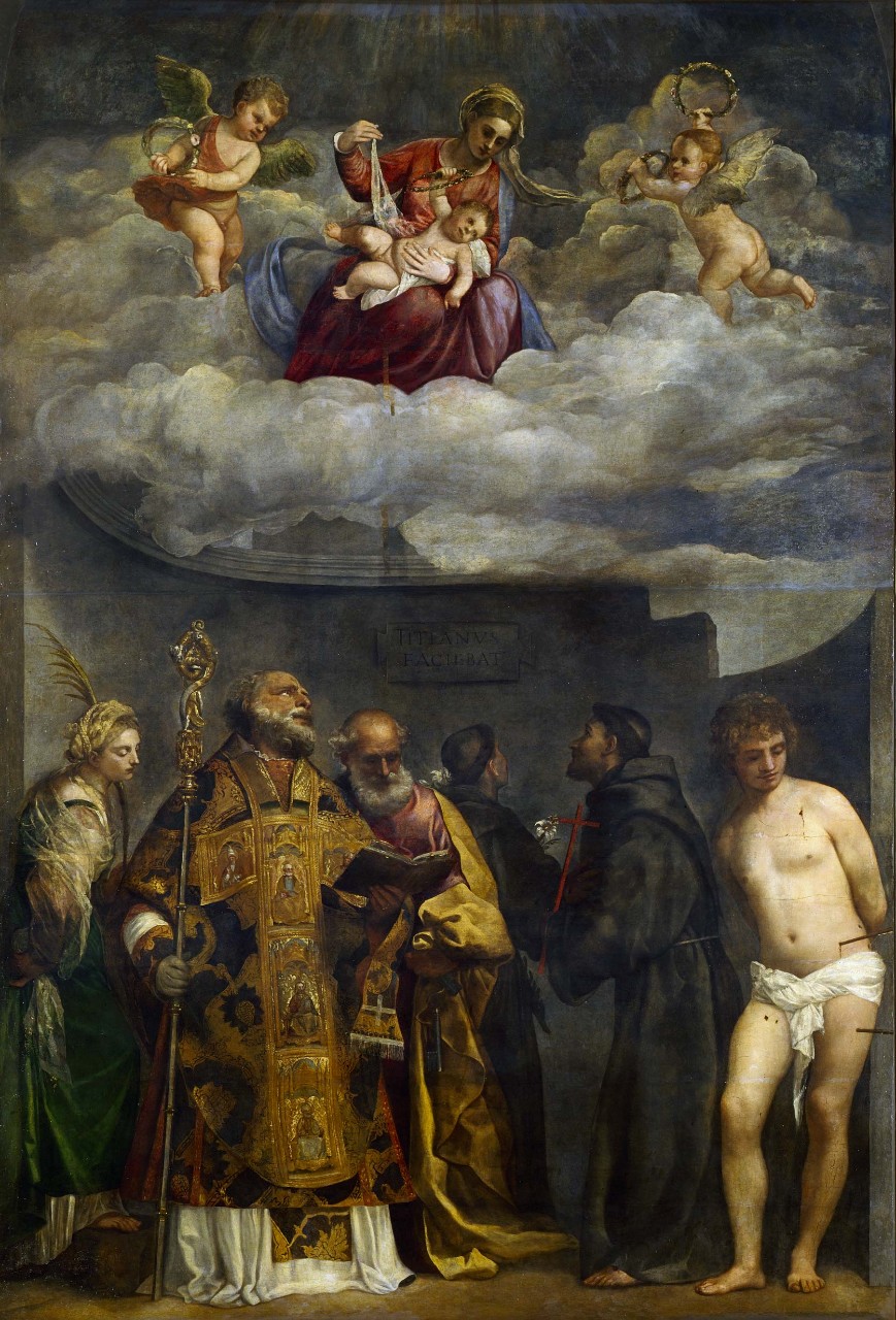 Altarpiece of San Nicolò della Lattuga - Titian