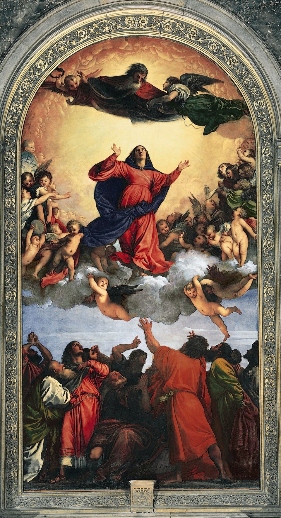 Lễ Đức Mẹ Lên Trời - Tiziano Vecelli