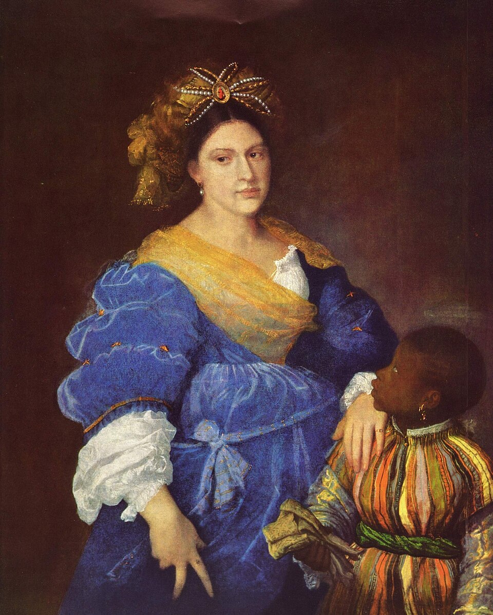 Portrait of Laura Dianti - Tiziano