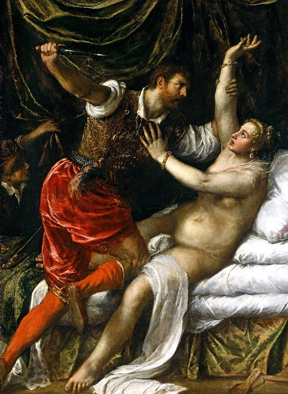 Tarquin and Lucretia - Tiziano Vecelli