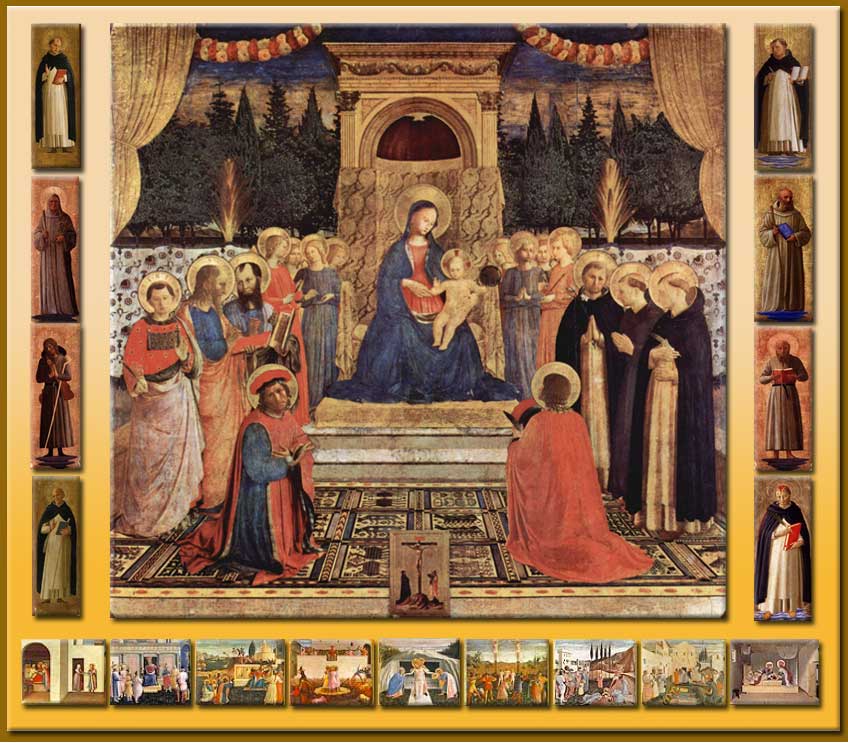 San Marco Altarpiece - Fra Angelico
