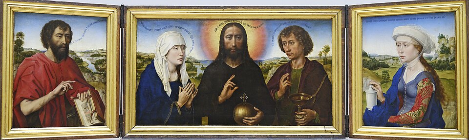 Braque Triptych - Rogier van der Weyden