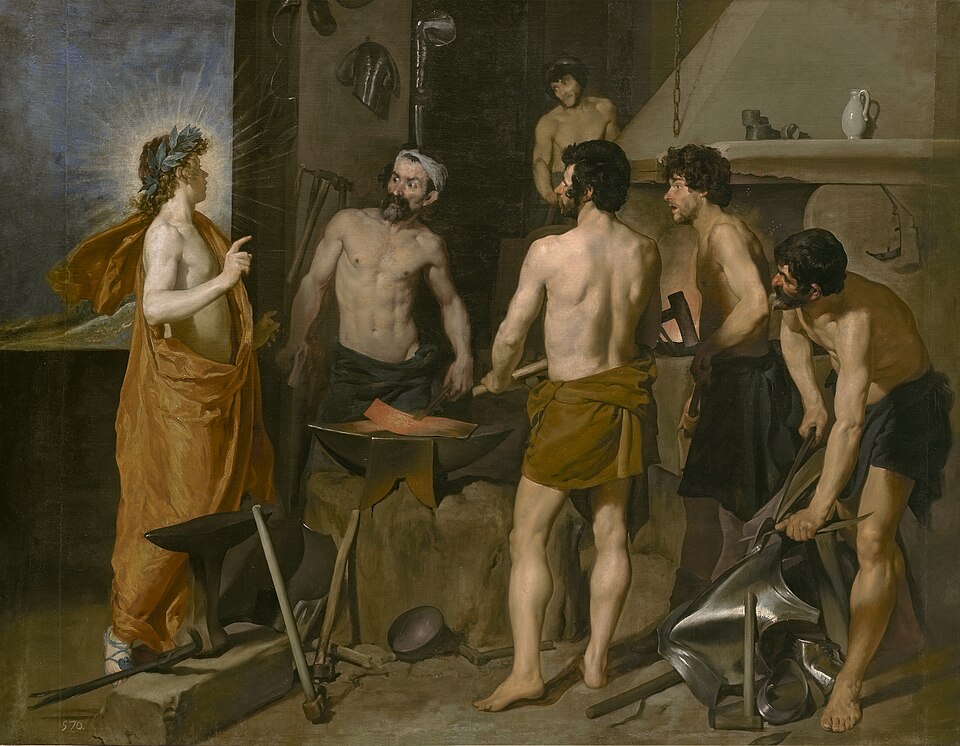 Apollo in der Schmiede Vulkans - Diego Velázquez
