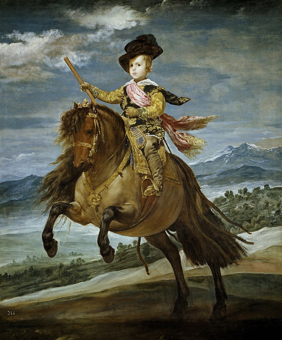 皇太子バルタサール・カルロス騎馬像 - Diego Velázquez