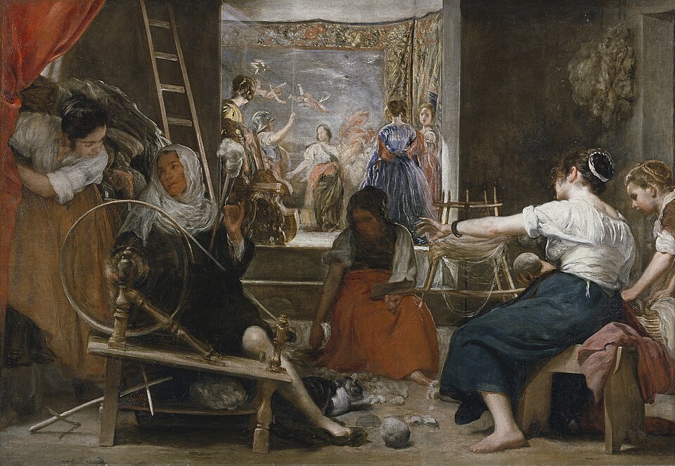 Die Spinnerinnen - Diego Velázquez