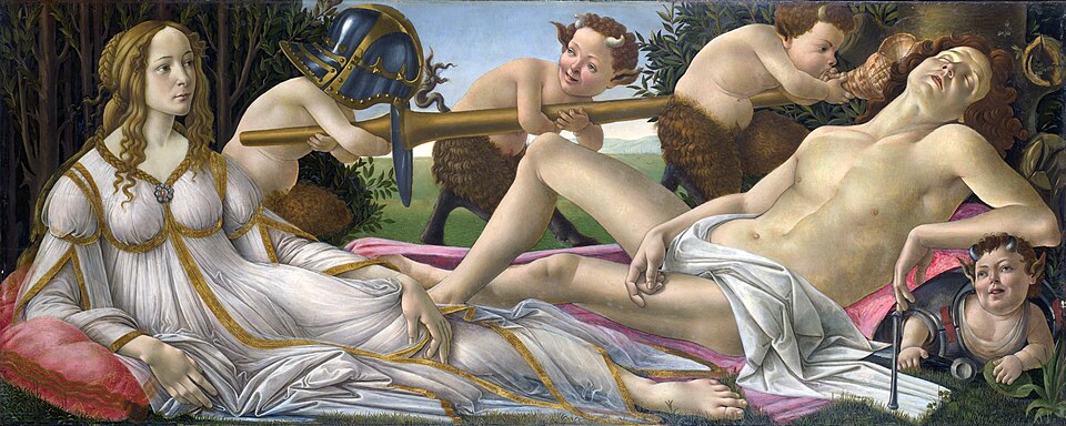 Vénus et Mars - Sandro Botticelli