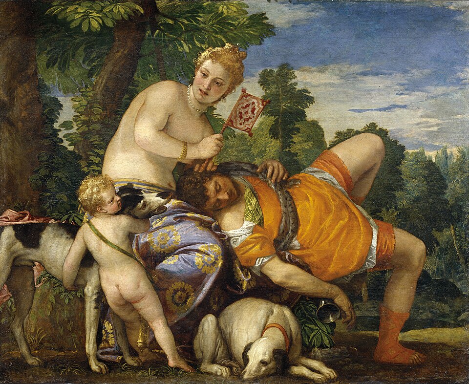Venus and Adonis - Paolo Veronese