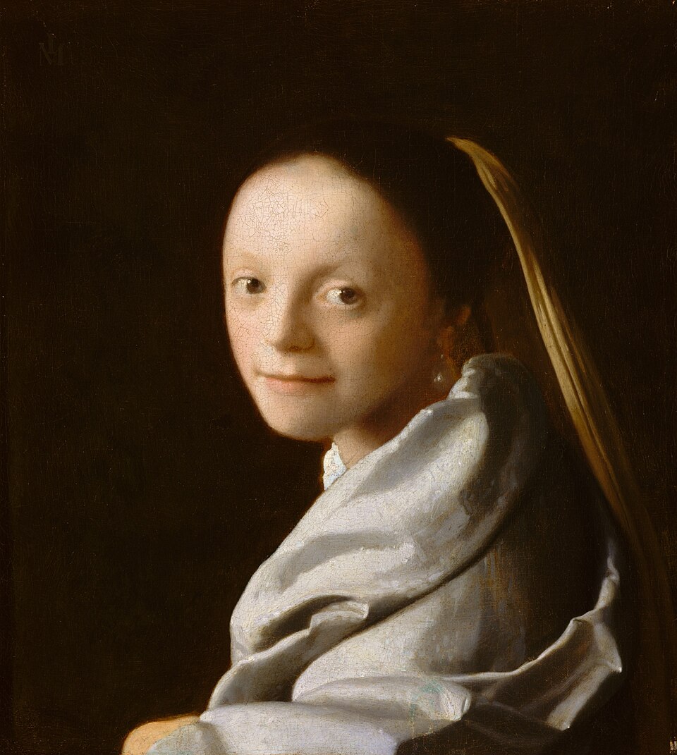 Retrato de una mujer joven - Johannes Vermeer