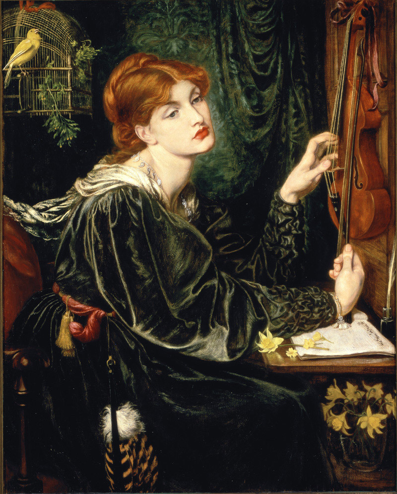 Veronica Veronese - Dante Gabriel Rossetti