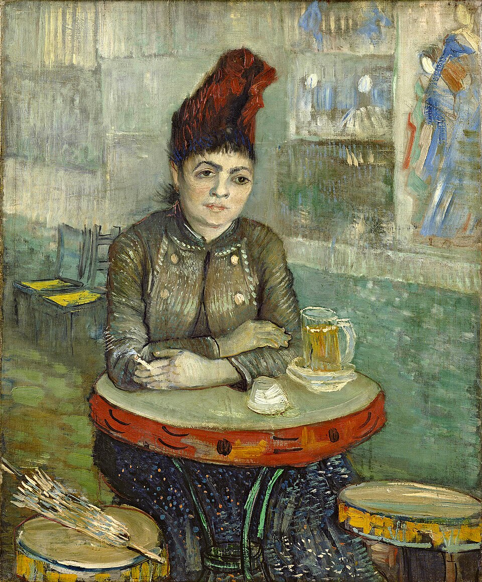 Agostina Segatori im Café du Tambourin - Vincent van Gogh