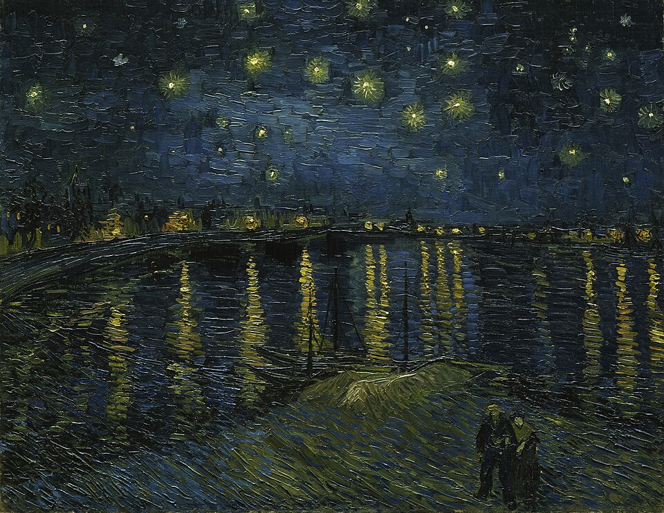 Starry Night Over the Rhone - Vincent van Gogh