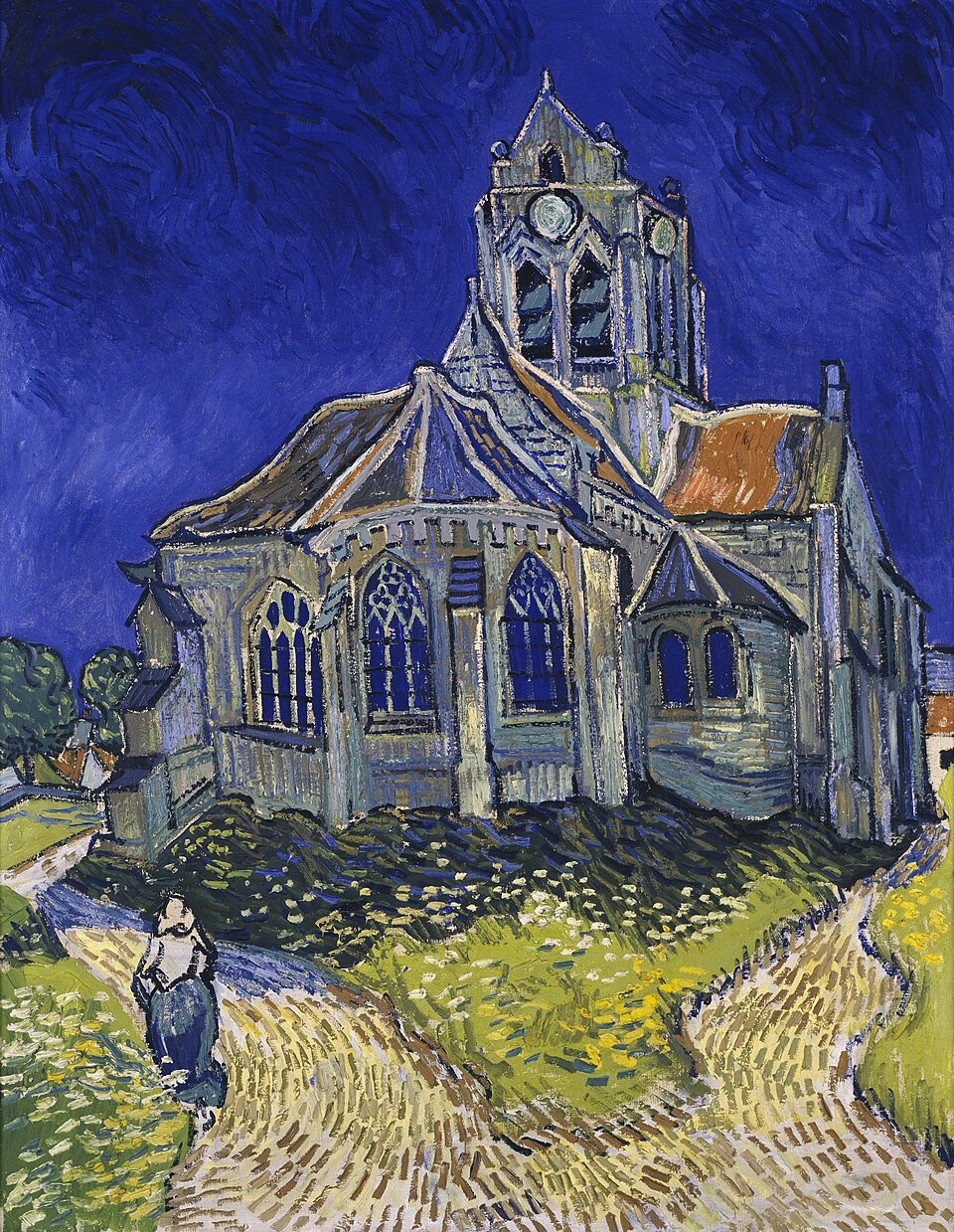 Nhà thờ Auvers - Vincent van Gogh
